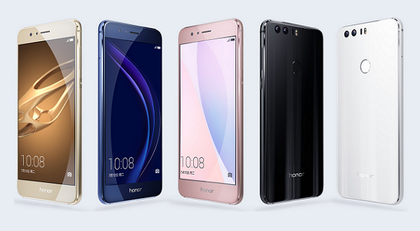 Huawei เปิดตัว Honor 8 มาพร้อมกล้องหลังคู่ RAM 4GB ราคาหมื่นต้นๆ