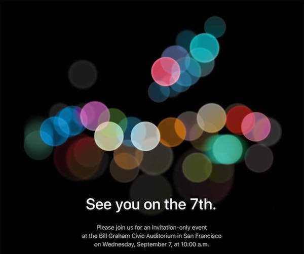 สิ้นสุดการรอคอย เปิดตัว iPhone รุ่นใหม่ คืนวันที่ 7 กันยายนนี้แน่นอน