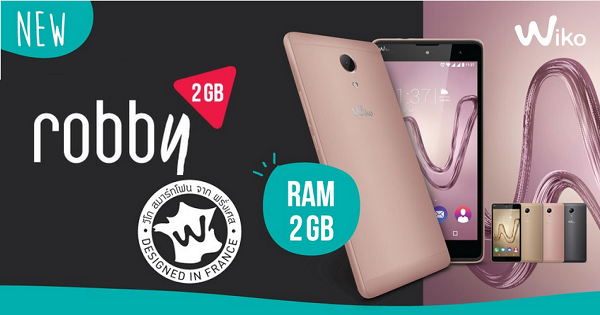 เปิดตัว Wiko Robby 2GB สมาร์ทโฟนระดับต้นราคาถูก มีวางขายแล้วในไทย!