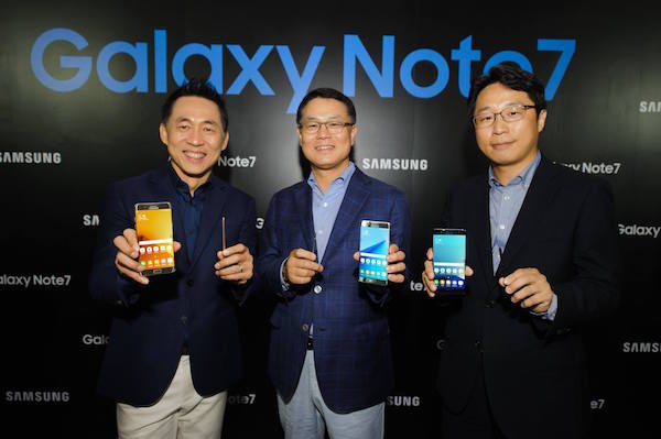 Samsung แถลงการณ์ เปลี่ยน Galaxy Note7 เครื่องใหม่ทันที เพราะความปลอดภัยของลูกค้า สำคัญที่สุด