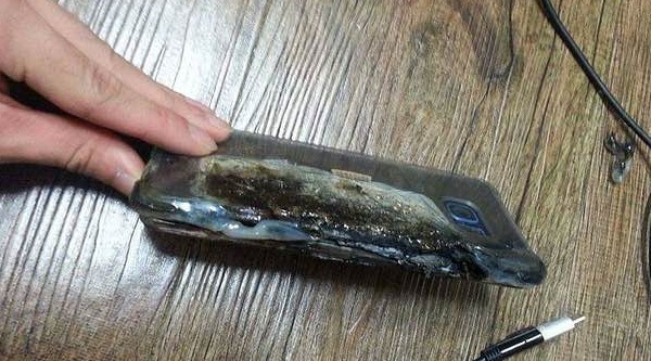 Samsung Galaxy Note 7 เกิดระเบิดระหว่างชาร์จ!! Samsung พักรบหยุดส่งจำหน่ายชั่วคราว