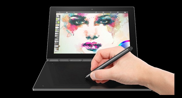 Lenovo Yoga Book แท็บเล็ต 2 in 1 ฟังก์ชั่นโดดเด่น บอดี้บางเฉียบ!