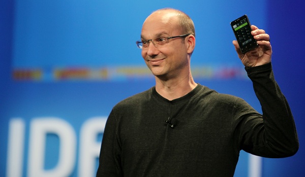 Andy Rubin บิดาแห่ง Android เตรียมพัฒนาสมาร์ทโฟนระดับไฮเอนด์!