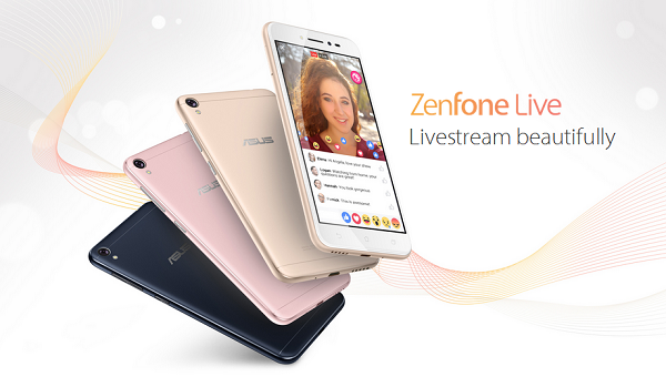 เปิดตัว Asus ZenFone Live ชูฟีเจอร์ BeautyLive ปรับหน้าสวยเนียนทันใจขณะถ่ายทอดสด!