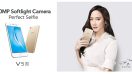 vivo V5s กล้องหน้าคมชัด 20MP พร้อมแฟลช Selfie Softlight แรม 4GB ระบบเสียง Hi-Fi มีฟังก์ชั่นใช้งาน 2 หน้าจอ