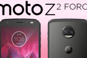 หลุดภาพตัวเครื่อง Moto Z2 Force ของจริง! ดีไซน์บางเฉียบ มาพร้อมกล้องหลังแบบคู่