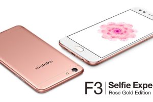 เปิดตัว OPPO F3 Rose Gold Edition กล้องหน้าเลนส์คู่ ตัวเครื่องสีชมพูสุดมุ้งมิ้ง