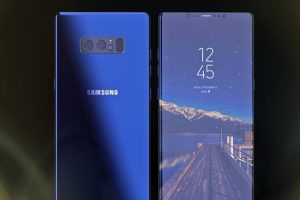 หลุดเรนเดอร์ Samsung Galaxy Note8 เฉดใหม่สีน้ำเงิน Deep Sea Blue