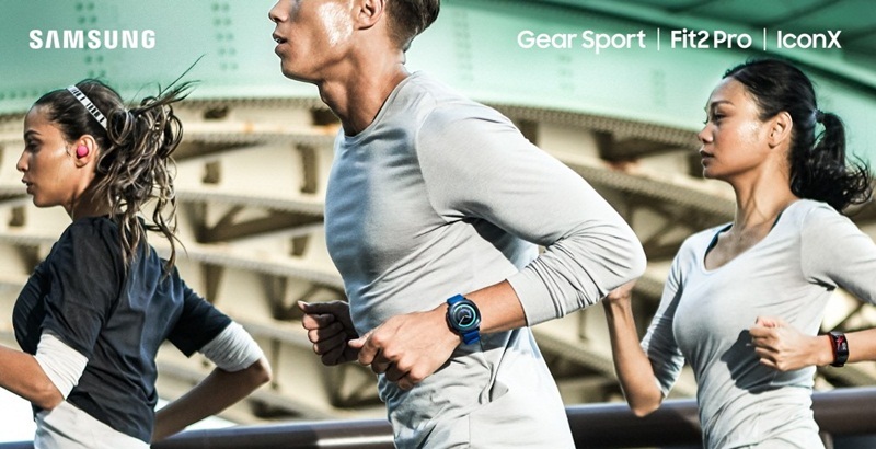 Samsung เปิดตัว Gear Sport, Gear Fit 2 Pro และ Gear IconX) ตอบโจทย์ไลฟ์สไตล์สายฟิต! ในงาน IFA 2017