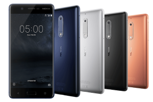 ราคา Nokia 5 ดีไซน์โฉบเฉี่ยว กล้องหน้า 8MP รันระบบ Android 7.1.1 มีสแกนลายนิ้วมือ