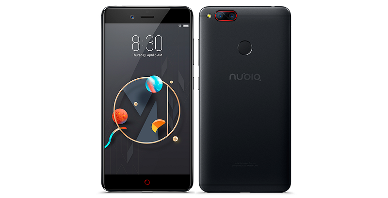 Nubia Z17 mini หน้าจอ Full HD แรม 6GB กล้องหน้าเซลฟี่ 13MP มีสแกนลายนิ้วมือ