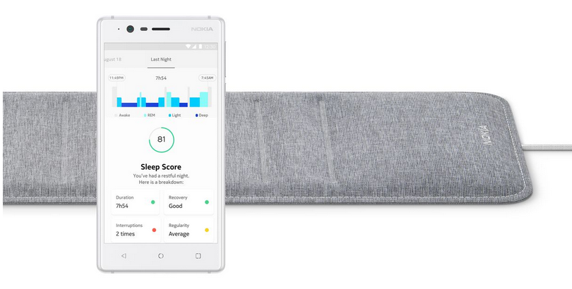 HMD Global เปิดตัว “Nokia Sleep” แกดเจ็ตใหม่เพื่อสุขภาพ รองรับการเชื่อมต่อ Wi-Fi เพื่อติดตามการนอนหลับ