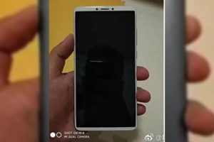 หลุดภาพตัวเครื่องจริง Xiaomi Redmi Note 5 มาพร้อมขุมพลัง Snapdragon 632 คาดเปิดตัวเร็วๆ นี้