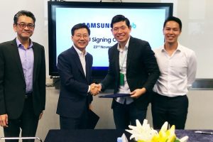 Grab และ Samsung ลงนามในบันทึกความร่วมมือ เพื่อลดปัญหาช่องว่างการเข้าถึงดิจิทัล ในเอเชียตะวันออกเฉียงใต้