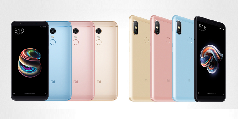 เปิดตัว Xiaomi Redmi Note 5 และ Redmi Note 5 Pro แรมสูงสุด 6GB ราคาไม่ถึงหมื่น