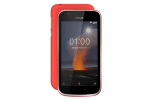 Nokia 1 หน้าจอ 4.5 นิ้ว รัน Android 8.1 (Go edition) กันน้ำ IP52 รองรับ 2 ซิมการ์ด