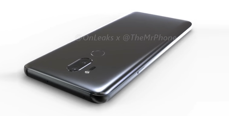 เผยเรนเดอร์ LG G7 ขุมพลัง Snapdragon 845 จอไร้ขอบมีรอยบาก กล้องหลังคู่ 16MP ค่ารูรับแสง f/1.5