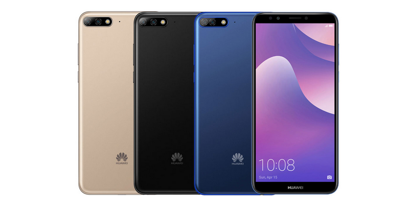 Huawei Y7 Pro 2018 หน้าจอ 5.99 นิ้ว ชิปเซ็ต Snapdragon 430 แรม 3GB กล้องหลังเลนส์คู่ 13MP + 2MP