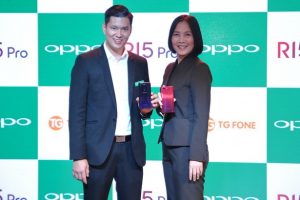 OPPO จับมือ TG FONE เปิดตัว OPPO R15 Pro พร้อมพรีออเดอร์ได้แล้ววันนี้ที่ร้าน TG FONE ทุกสาขาทั่วประเทศ พร้อมของแถมสุดพิเศษเพียบ!