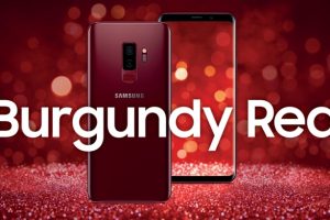 เตรียมเข้าไทยแล้ว! “Samsung Galaxy S9+ Burgundy Red” สีใหม่ สุดร้อนแรง!