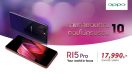 OPPO R15 Pro ปรับลดราคาพิเศษ! แทนคำขอบคุณฉลอง 10 ปี เหลือ 17,990 บาท จากปกติ 19,990 บาท ไม่มีเงื่อนไขใดๆ