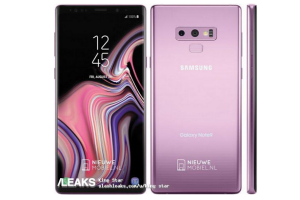 เผยเรนเดอร์ทางการของ Samsung Galaxy Note 9 เวอร์ชันสีม่วง Lilac Purple สุดงาม!