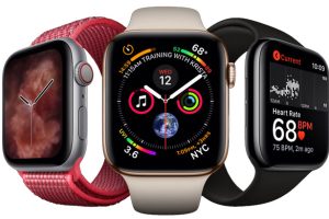 Apple Watch Series 4 ดีไซน์จอโค้งสุดขอบ พร้อมเทคโนโลยี ECG ดูแลสุขภาพขั้นสุด! มีให้เลือก 3 สี Silver, Gold และ Space Gray