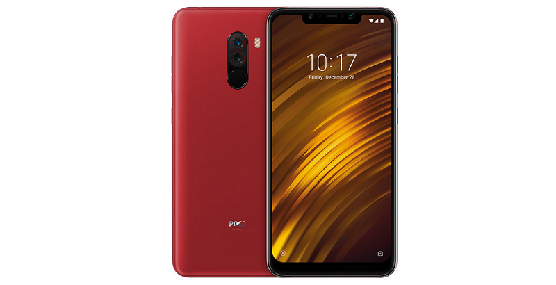 POCO F1 Rosso Red Edition ขุมพลัง Snapdragon 845 แรมสูงสุด 8GB แบตอึด 4000 mAh จ่อเปิดตัว 11 ตุลาคมนี้!