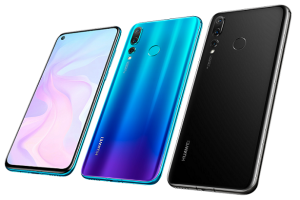 Huawei nova 4 จอใหญ่ 6.4 นิ้ว ดีไซน์ Punch Display ขุมพลัง Kirin 970 แรม 8GB กล้องหลัง 3 ตัว แบตเตอรี่ 3750 mAh