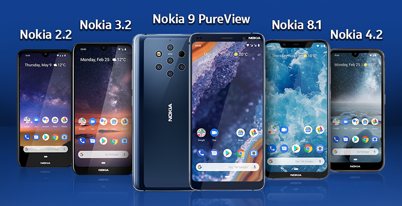 Nokia 9 PureView, Nokia 8.1, Nokia 4.2, Nokia 3.2, Nokia 2.2 และ Nokia 2.2 ปรับราคาใหม่ไฉไลกว่าเดิม!