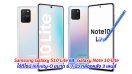 Samsung Galaxy S10 Lite และ Galaxy Note 10 Lite ใช้ดีไซน์ Infinity-O ขนาด 6.7 นิ้ว กล้องหลัง 3 เลนส์ เตรียมเผยโฉมในงาน CES 2020