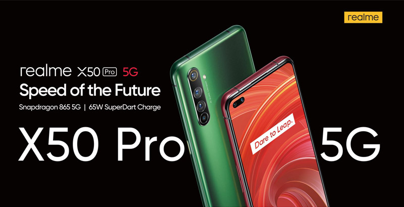 realme เปิดตัว realme X50 Pro 5G เปิดประสบการณ์ความเร็วแห่งอนาคตภายใต้คอนเซ็ปต์ “Speed of the Future”