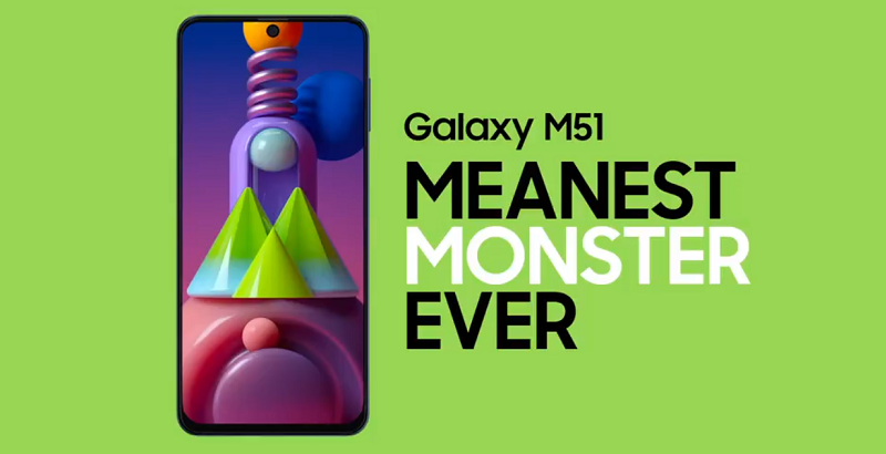 Samsung ปล่อยทีเซอร์ Galaxy M51 ชูจอ Infinity-O และแบตความจุสูงแน่นอน!