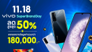 Vivo Super Brand Day แจกหนัก แจกจริง!! ดีลจัดหนักแบบไม่มีพัก บน Shopee ที่เดียวเท่านั้น