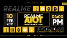 realme เตรียมเปิดตัวผลิตภัณฑ์ AIoT ใหม่! ที่จะมาเปลี่ยนทุกไลฟ์สไตล์ของคนรุ่นใหม่ให้สมาร์ทยิ่งขึ้น 10 กุมภาพันธ์นี้