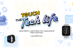 realme ชวนพบกับประสบการณ์สุดล้ำใน Touch the Tech Life งานเปิดตัวผลิตภัณฑ์ AIoT ใหม่ล่าสุด ที่จะนำไปสู่มิติใหม่กับเทคโนโลยีอันล้ำสมัย พร้อมดีไซน์อันเหนือจินตนาการ