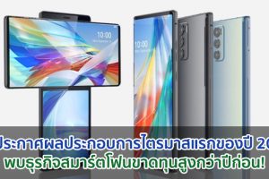 LG ประกาศผลประกอบการไตรมาสแรกของปี 2021 พบธุรกิจสมาร์ตโฟนขาดทุนสูงกว่าปีก่อน!