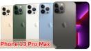 ราคา iPhone 13 Pro Max จอลื่น 120Hz ขนาด 6.7 นิ้ว ชิป A15 Bionic กล้องระดับโปร 3 ตัว พร้อม TOF 3D รัน iOS 15 กันน้ำ IP68