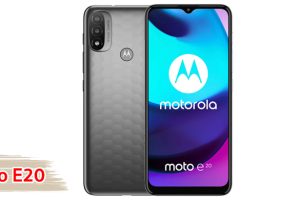 ราคา Moto E20 หน้าจอ HD+ ชิปเซ็ต Unisoc T606 กล้องหลังคู่ 13MP แบตอึด 4000mAh มีสแกนลายนิ้วมือ