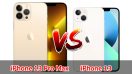 เปรียบเทียบ iPhone 13 Pro Max VS iPhone 13 ปี 2022 รุ่นใหญ่ชนรุ่นเล็ก สเปกต่างกันแค่ไหน มาเช็กเลย!