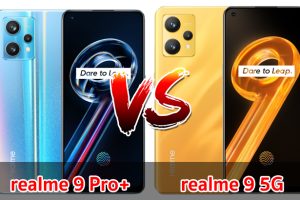 เปรียบเทียบ realme 9 Pro+ VS realme 9 5G ปี 2022 จอกว้าง ชิปเร็ว แบตอึด ชาร์จไว รุ่นไหนปังสุด มาเช็กกันเลย!