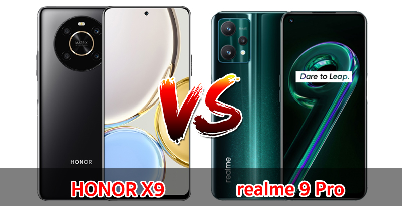 เปรียบเทียบ HONOR X9 VS realme 9 Pro ปี 2022 แบตอึด ชาร์จไว กล้องสวย ส่วนต่าง 700 บาท รุ่นไหนปังสุด มาดูกันเลย!