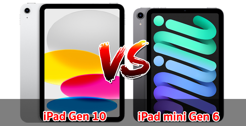 เปรียบเทียบ iPad Gen 10 VS iPad mini Gen 6 ปี 2022 รุ่นต่างปี จอต่างไซส์ ราคาเท่ากัน ตัวไหนเด็ด มาดูกันเลย!