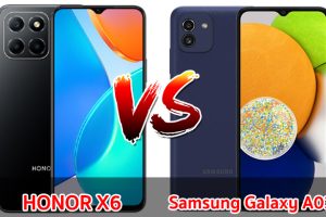 เปรียบเทียบ HONOR X6 VS Samsung Galaxy A03 ปี 2022 รุ่นต่างค่าย สเปกครบครัน รุ่นไหนดี รุ่นไหนเด่น มาเช็กกันเลย!