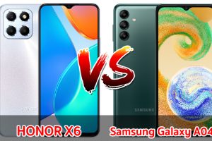 เปรียบเทียบ HONOR X6 VS Samsung Galaxy A04s ปี 2022 สเปกคล้าย ราคาเท่ากัน รุ่นไหนดี รุ่นไหนคุ้มสุด มาดูกัน!