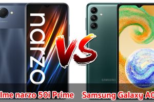 เปรียบเทียบ realme narzo 50i Prime VS Samsung Galaxy A04s ปี 2022 ส่วนต่าง 800 บาท เลือกรุ่นไหนดี มาเช็กกันเลย!