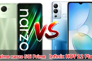 เปรียบเทียบ realme narzo 50i Prime VS Infinix HOT 12 Play ปี 2022 ส่วนต่าง 200 บาท รุ่นไหนคุ้มสุด มาดูกัน!