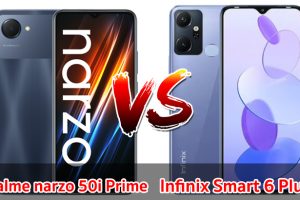 เปรียบเทียบ realme narzo 50i Prime VS Infinix Smart 6 Plus ปี 2022 จอใหญ่ แบตอึด รุ่นไหนดี รุ่นไหนคุ้มสุด มาเช็กกันเลย!