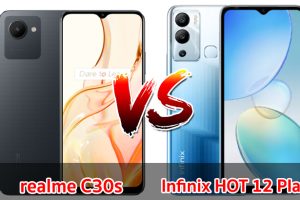 เปรียบเทียบ realme C30s VS Infinix HOT 12 Play ปี 2022 จอต่างไซส์ ส่วนต่าง 700 บาท เลือกรุ่นไหนดี มาดูกันเลย!