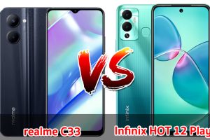 เปรียบเทียบ realme C33 VS Infinix HOT 12 Play ปี 2022 ส่วนต่าง 500 บาท รุ่นไหนแจ่มสุด มาเช็กกันเลย!